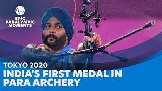 Tokyo 2020:  Harvinder Singh's Historic Medal For India in Para Archery