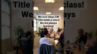 Always learning here at Windermere Mill Creek! Looking to join a talented team?