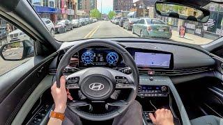 2024 Hyundai Elantra Hybrid - 50 MPG Real World City Commute