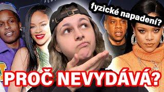 ŠÍLENÝ PŘÍBĚH RIHANNY | Proč nic nevydává, Napadení, Jay-Z, Děti, Hit Umbrella (Stíny Slávy)