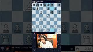 Hikaru Nakamura's Alien Gambit. #bulletchess #hikarunakamura