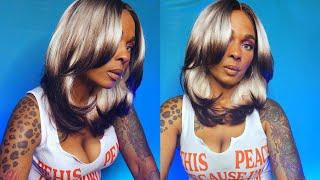 THIS COLOR IS SO BEAUTIFUL | Mane Concept Red Carpet HD Lace Front Wig 4" Deep Part RCHD222 Lidia