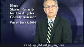 Siavash Gharib for Assessor/ Eliminating the Waste & Favoritism