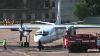 Antonov 24 Engines Start up in Hot weather