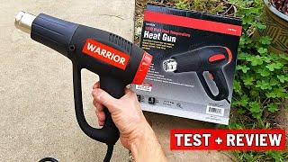 Harbor Freight Heat Gun Test & Review. Does it Work Well?