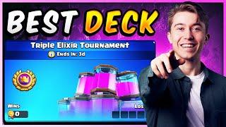 TRIPLE ELIXIR TOURNAMENT in CLASH ROYALE!