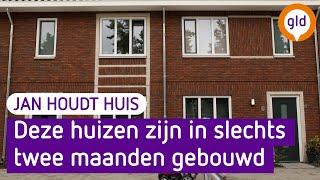 Prefab-huizen in trek: 'We konden supersnel onze nieuwe woning in' - Jan Houdt Huis