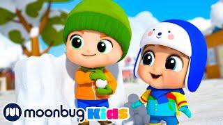 Summer or Winter? Song | @Little Angel: Nursery Rhymes & Kids Songs |  Moonbug Literacy 