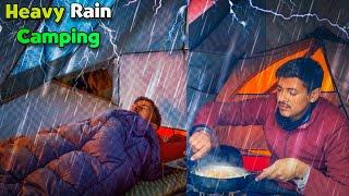 Solo Camping In The Heavy Rain | Rain Camping India | Unknown Dreamer