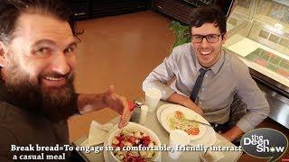 A Christian and Muslim having lunch discussing Islam with Eddie Redzovic TheDeenShow #605