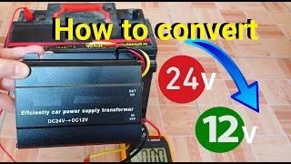 24V to 12V DC-DC Step Down Converter 15A-80A