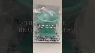 NEW! SO PRETTY TIFFANY BLUE BEAUTY BLENDERS AVAILABLE OCTOBER 5, 2024#beauty #spongesqueeze