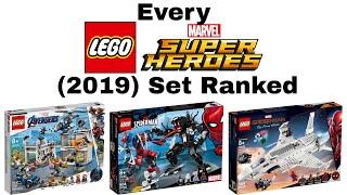 Every LEGO Marvel Super Heroes (2019) Set Ranked