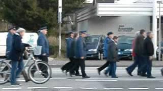 Festumzug zur Abholung des ELW der Feuerwehr Fockbek