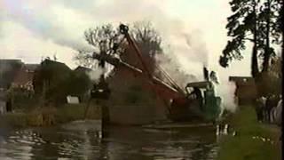 "Perseverance" steam dredger on the Basingstoke Canal