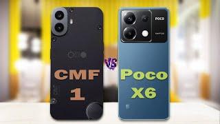 Nothing CMF Phone 1 Vs Poco X6 5G