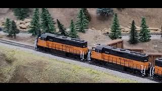 Getting more things to work on the gifted n scale layout.