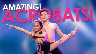 10 AMAZING ACROBATS Auditions On Got Talent 2021!