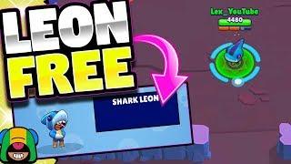 FREE LEGENDARY and Shark Leon | Huge Giveaway in Brawl Stars! #winbrawlskins