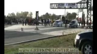 Final BT1, Kamakaris Ford Drag Van Vs. Kotsidas Citroen Saxo, www.GreekDragster.info