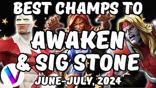 Best Champions to Awaken - Awakening Gems & Sig Stones Ranked - Vega's Tier List MCoC July 2024