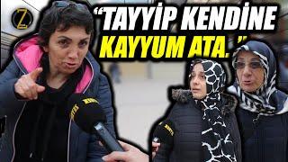 YÜREK İSTEYEN SÖZLER "TAYYİP BENİ DİNLE.. KENDİNE KAYYUM ATA.." | SOKAK RÖPORTAJLARI