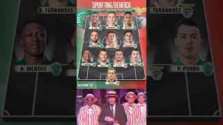 SPORTING/BENFICA COMBINED XI INCLUDING SOLD PLAYERS