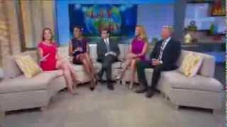Amy Robach - short pink dress