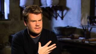 Into the Woods: James Corden "Baker" Behind the Scenes Movie Interview | ScreenSlam