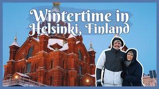 FINLAND TRAVEL VLOG | Freezing in Helsinki, Layover in Copenhagen, and Overnight Train to Rovaniemi