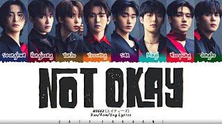 ATEEZ (エイティーズ) - 'NOT OKAY' Lyrics [Color Coded_Kan_Rom_Eng]