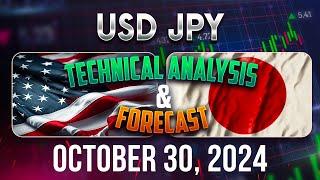 Latest USDJPY Forecast and Technical Analysis for October 30, 2024