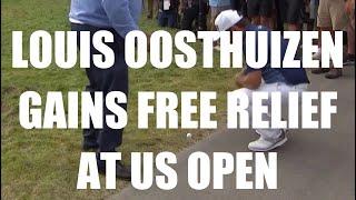 Louis Oosthuizen Gains Free Relief at US Open - Golf Rules Explained