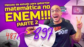 Melhor forma de estudar matemática para o ENEM [Parte 2]