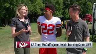 Chiefs CB Trent McDuffie talks about how Chiefs will replace L'Jarius Sneed