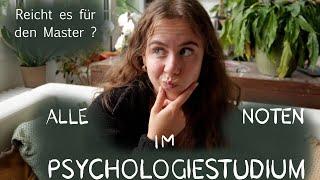 Psychologiestudium - alle meine Noten | Würde ich es nochmal studieren? | Julie