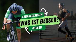 Radfahren vs Joggen: Was ist besser?