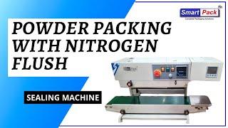 Powder Packing Machine with nitrogen flush CONTACT- +91 9109108483