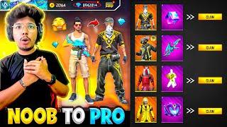 FREE FIRE NOOB TO PRO IN 999 DiamondsOld Rare Bundles-Garena Free Fire