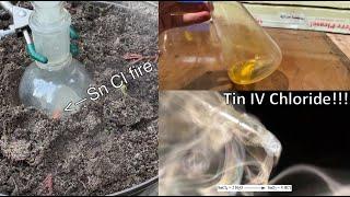 Tin IV Chloride - An Epic Fuming Liquid