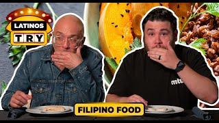 Jo Koy Tries Mexican and Filipino Favs  | Latinos Try