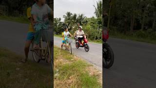 Khinh thường không có xe điện/kỳ kỳ tv & Family #shortvideo