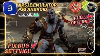 GOD OF WAR 3 (Demo) Aps3e Emulator PS3 Android Full Offline FIX BUG SETTING!!