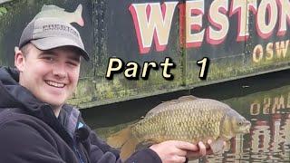 On The Bank | How To Approach Canal Pool At Weston Pools Fishery In The Winter Months Part 1