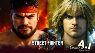 STREET FIGHTER - A.I - Characters