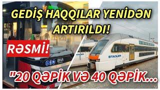 SON DEQIQE ! GEDİŞHAQQILAR YENİDƏN ARTIRILDI ! - XEBERLER , XEBER 2024