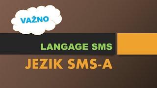FRANCUSKI JEZIK-34/2022 JEZIK SMS-a- LANGAGE SMS - Kako razumeti savremeni jezik sms-a?