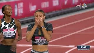 Sydney McLaughlin Smashes World Record In The 400m Hurdles