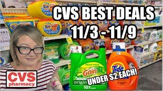 CVS BEST DEALS (11/3 - 11/9) | **Grab Tide/Gain for under $2!