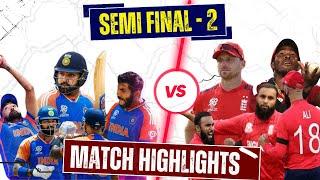 India vs England Semi-Final Highlights | T20 World Cup 2024 | #CricketHighlights